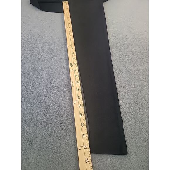 Zara Knit Black Skirting Skinny Leggings Small Goth Grunge Chic Weekend EUC - Picture 5 of 9